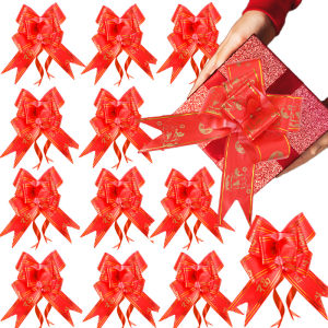 Pull Bow Gifts Ribbons Flower Wrappers for Wedding Events Birthday Decoration Happy New Year Christmas Gift Package Decor