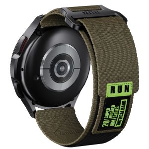 20 22mm Quick Fit Nylon Strap for Samsung Watch 7/6/5/4 40mm 44mm Band for Galaxy Watch 6/4Classic 43 47mm Sport Wristband Belt