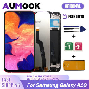 Original LCD For Samsung Galaxy A10 A105 SM-A105F LCD Replacement Display With Frame Touch Screen Digitizer Assembly Repair Parts