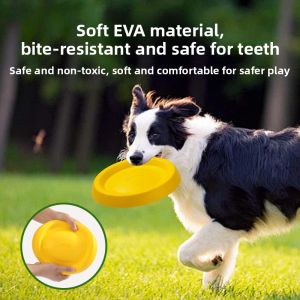 Hipidog | Interactive Water Floating Flying Disk Toy For Medium To Large Dogs Interactive Training Pet Toy Durable Chew Resistant Border Collie Toy