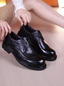 Playboy(Playboy) | Leather Wide Toe Business Casual Shoes