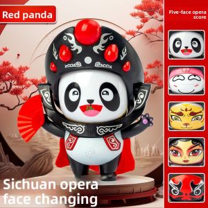 JIFANPAUL | Cal剧变脸 Panda Playful Doll with Opera Face Mask