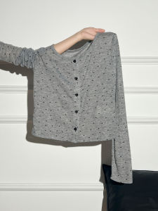 AUDISTY | Áo Cardigan Mỏng Màu Sắc Sao