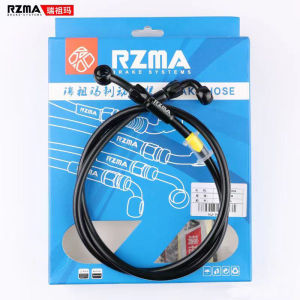Motorcycle Brake Hose PTFE/Teflon Lined with Aluminum Alloy Swivel Banjo Fittings