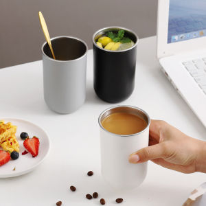 Sainless Steel Tooth Mug