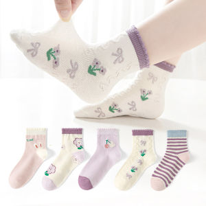 LIUZHISHU | Strawberry Style Thin Summer Child Socks