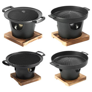 【New Arrival】Japanese Alcohol Stove Detachable Portable Mini Barbecue Stove Smokeless Mini Barbecue Charcoal Grill for Camping Picnic