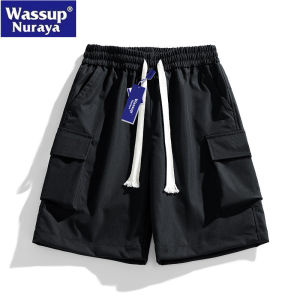 Quần Short Công Sở Nam WASSUP Nuraya Thời Trang Mùa Hè Rộng Rãi Ống Đứng Quần Thường Ngày Năm Điểm Quần Thường Ngày