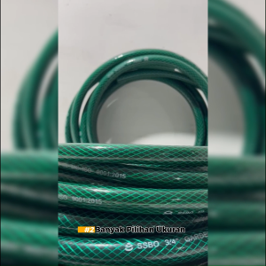 Selang Air Tebal 10 Meter 1 Rol Hijau Anti Lumut