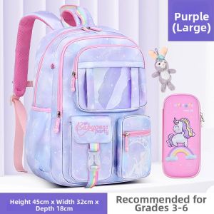 DDOO | Lightweight Spinal Protective Backpack for Primary School Students