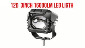 MOFOX V7 Laser Gun Motorcycle Mini Light High/Low Dual Color Motorcycle Spotlight Auxiliary Light Motorcycle Fog Light MDL Work Light