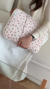 Laptop Bag New Korean Ins Floral Shock-Proof Liner Bag for 9.7-13.3 Inches