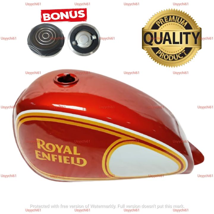 PROMO DISKON) Tangki Cat Royal Enfield Triumph Japstyle Bobber - Main Image