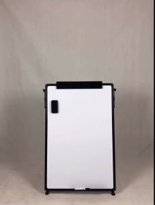 กระดานฟลิปชาร์ท กระดานไวท์บอร์ด 3 ขา ไวท์บอร์ดแบบปรับได้ ขนาด 600 900 mm ไวท์บอร์ด ออฟฟิศ Whiteboard Flipchart