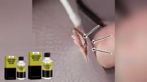 RAYHONG | 30ml Car Leather Repair Agent Auto Seat Maintenance Leather Care Liquid Rubber Leather Gel Sofa Car Leather Adhesive Fluid