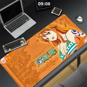 Bandai | Thảm Lót Bàn Làm Việc Cá Tính Anime One Piece Tấm Lót Chuột Chơi Game Tốc Độ Cao Bằng Cao Su Thảm Chơi Game Thảm Bàn Phím Dành Cho Máy Tính Và Game Thủ Văn Phòng