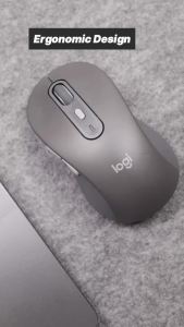 Logitech | Chuột Không Dây Logitech M750 Thân Máy Tái Chế Thân Thiện Với Môi Trường Với Khả Năng Giảm Tiếng Ồn 90% Độ Chính Xác Cao 4000 DPI Công Nghệ Đồng Bộ Nhanh 3 Thiết Bị