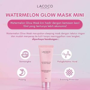 WGMASK| SLEEPING MASK||MASKER WAJAH AUTO GLOWING SEMALAMAN KULIT LEBIH KENYAL ||SLEEPING MASK LACOCO