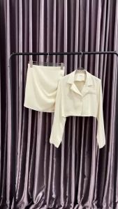 SV 6526 - Poveli Set | Silvervogue | Set Atasan dan Rok Katun Poliester Pakaian Wanita