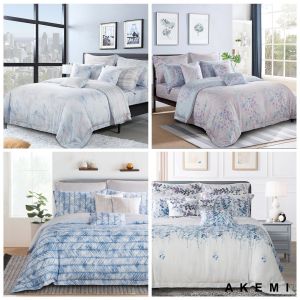 Bộ ga và Vỏ gối Akemi Tencel Lyocell Ardent gồm 5 món (King / Queen)