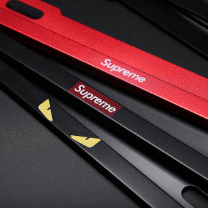 Khung Biển Số Xe Ô Tô Năng Lượng Mới Khung Bảo Vệ Biển Số Xe Cải Trang Nổi Tiếng Trên Mạng Khung Hợp Kim Nhôm Khung Biển Số