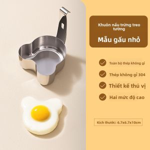 MAGIC KITCHEN | Mô Hình Thép Không Gỉ Làm Thực Phẩm Cho Bé Mô Hình Trứng Luộc Mô Hình Trứng Rán Nồi Hấp Trứng Chần