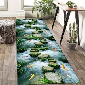 A Washable Hallway Carpet Kitchen Non Slip Floor Mat Household Door Mat Non Slip Soft Carpet Home Decoration Carpets