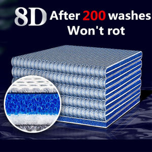 8D Nano Kapas Filter Aquarium Akuarium Spons Busa Filter Ada Lem Untuk Akuarium Ikan