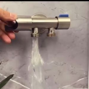 สแตนเลส 304 วาล์นน้ำ วาล์วฝักบัว ก็อกชักโครก วาล์วสามเหลี่ยม แข็งแรง ทนทา