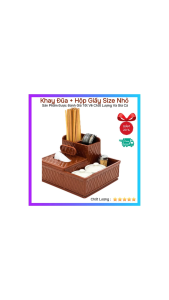 Khay Đựng Đũa Muỗng Nhà Hàng Quán Ăn Kèm Hộp Giấy Và Khay Đựng Gia Vị Size Trung TL078