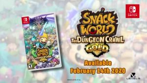 (READY STOCKS) NSW Nintendo Switch Snack World The Dungeon Crawl World Gold