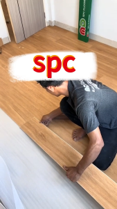 XLT กระเบื้องยาง กระเบื้องยางคลิ๊กล็อค SPC ความหนา 4mm สินค้าแพ็คบับเบิ้ลส่งพัสดุ ลายไม้ พื้นไม้ ปูได้ 3㎡