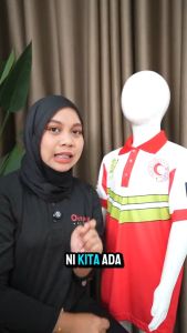 Outpost Baju T-shirt Ahli Kadet Bulan Sabit Merah Malaysia BSMM/PBSM (Short Sleeve/Long Sleeve)