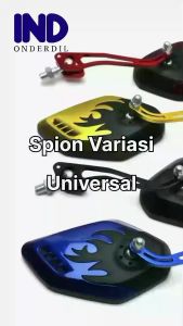 Spion Kaca Kiri-Kanan Set Variasi Koso Api 2 Universal Honda-Suzuki-Yamaha