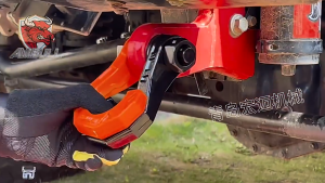 New Split Off road Vehicle 3/4U Trailer Hook with Magnet Trailer Shackle Large 8T Anti theft Rescue Shackle 3/4U