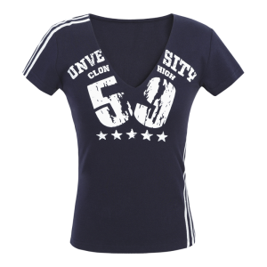 Flirty & Fitted V-Neck T-Shirt Women