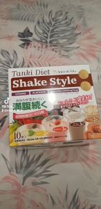 Bột ngũ cốc dinh dưỡng Tanki Diet SHAKE STYLE giúp kiểm soát cân nặng và đẹp da Nhật Bản