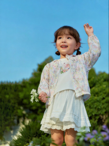 Purcotton | Girls Sun Protection Outdoor Breathable Jacket