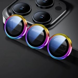 3-2Pcsแหวนโลหะเลนส์สําหรับIPhone 16 15 17 14 Pro Max Plus Alloyกล้องProtectorเลนส์ด้านหลังฟิล์มฝาครอบpositioner