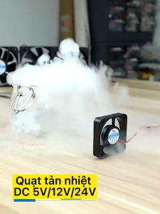 Quạt tản nhiệt 24VDC 9x9x2.5cm 2 dây chất lượng tốt  - Linh kiện Fixpro