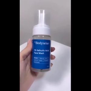 Be Bodywise 1% Salicylic Acid Oil Control Face Wash For Acne & Pimples Acid Reduces Excess Oil Exfoliates Paraben & Soap Free 120ml