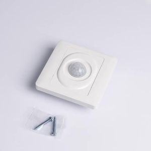 AC 220V LED Cảm Biến Chuyển Động PIR Công Tắc Đèn Hồng Ngoại Phát Hiện Cơ Thể Con Người Tự Động Bật/tắt Công Tắc Thông Minh Cho Hành Lang Khoảng Cách Cảm Ứng 3-5m