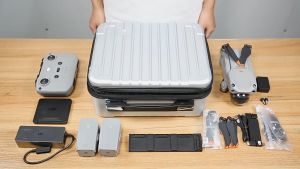 For DJI Air 3 Black Handheld Explosive-proof Box Accessory Storage Box Compatible RC2/RC-N2