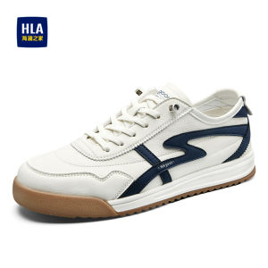 HLA Sea Clothes Fashionable Breathable Light-wearing Mens Lightweight Casual Shoes Comfortable All-Season Slip-On Sneakers