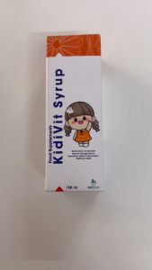 Kidivit Syrup - Bổ Sung Kẽm Giúp Trẻ Ăn Ngon và Phát Triển Toàn Diện Hộp 150ml - Nhập khẩu chính hãng từ Châu Âu