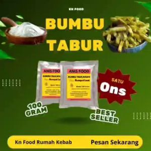 Bumbu Tabur ANIS FOOD RASA RUMPUT LAUT KEMASAN 100 GRAM