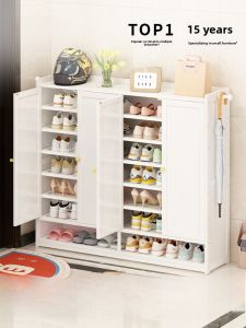 Economic Multi-layer Doorway Shoe Rack Dust-proof Large Capacity Stairwell Shoe Storage Shelf New Simple Shoe Cabinet