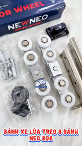 Bánh Xe Lùa Treo 8 Bánh Neo 808 - Bảo Hành 01 Năm