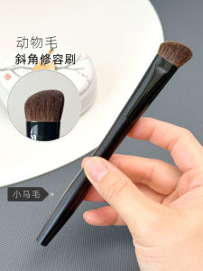 Portable Large Size Soft Horse Hair Nose Shadow Brush Makeup Highlighting Brush Beauty Tool VOCE Animal Hair Cosmetic Brush