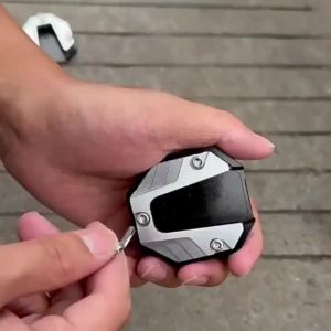 Tấm Lót Chân Chống Xe Máy Bằng Hợp Kim Nhôm CNC Đế Mở Rộng Hỗ Trợ Mở Rộng Chống Trượt Cho Xe Tay Ga Xe Máy